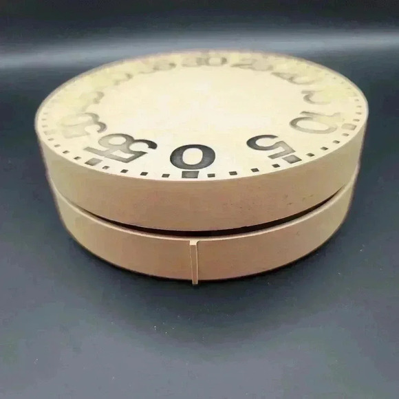 Vintage American Family Scale Company Kitchen Timer 6” Beige 1960s WORKING - Picture 3 of 6
